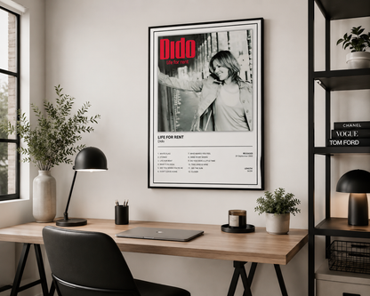 Dido Life for Rent Album Cover Poster