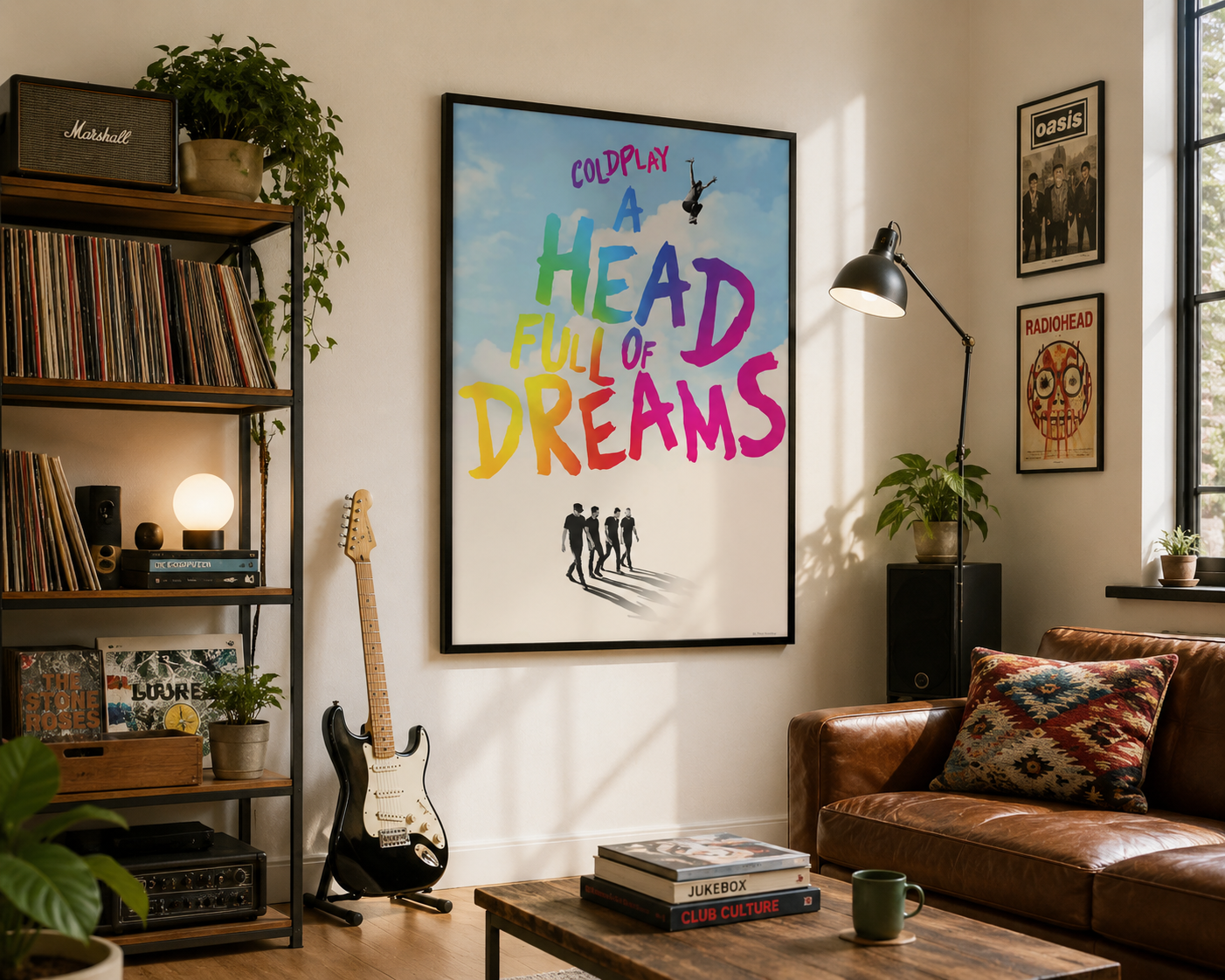 Coldplay A Head Full Of Dreams Inspired Music Wall Art Print
