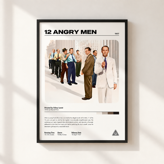 12 Angry Men Movie Poster