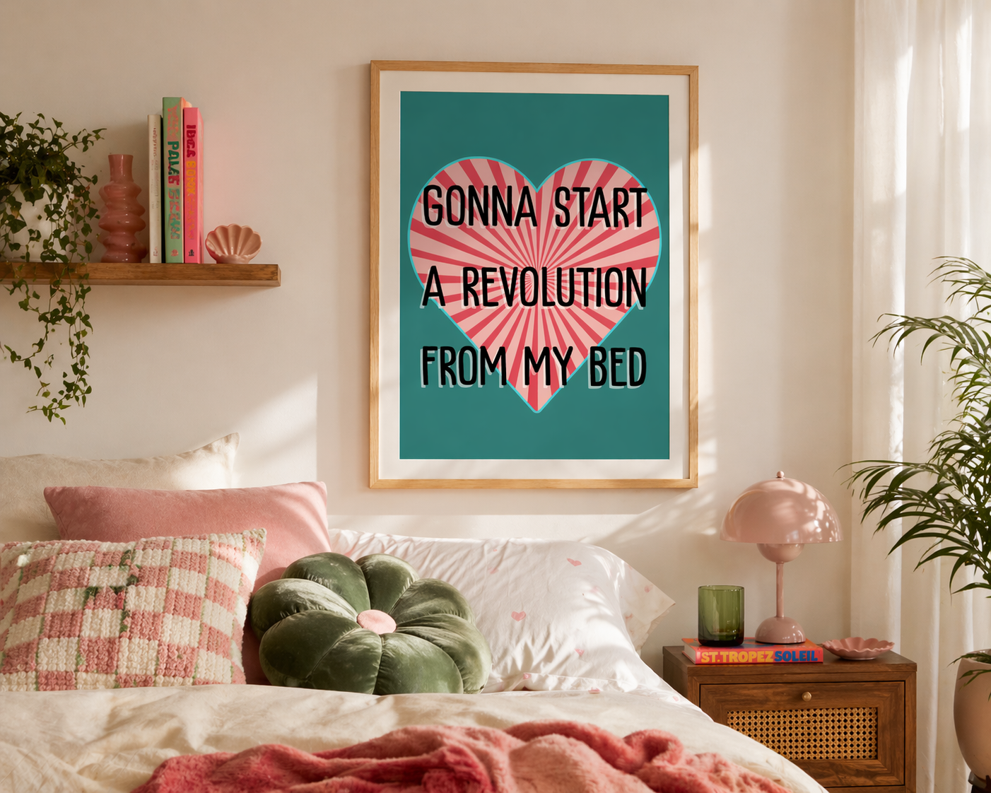 Oasis Lyric Poster Don't Look Back In Anger Print