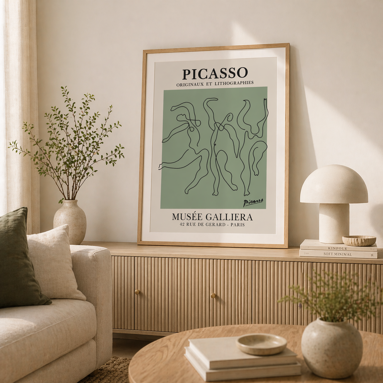 Pablo Picasso Three Dancers Print
