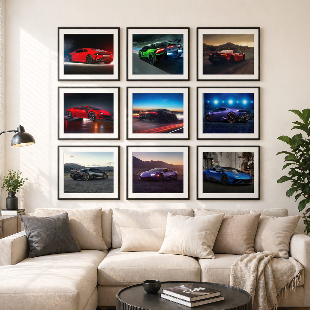 Ferrari Formula 1 Racing Wall Art Print | Motorsport Poster