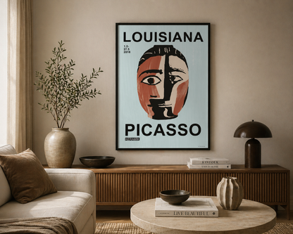 Picasso Louisiana Exhibition Poster