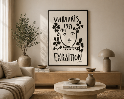Picasso Print Vallauris Exhibition Print