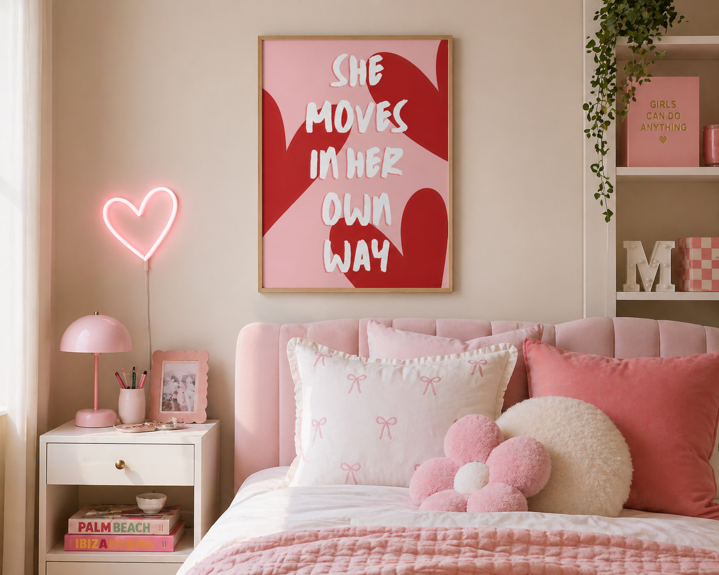 She Moves In Her Own Way - The Kooks Lyrics Poster