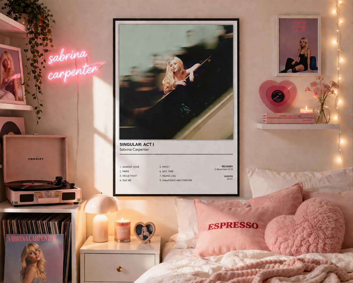 Sabrina Carpenter Singular: Act I Album Poster
