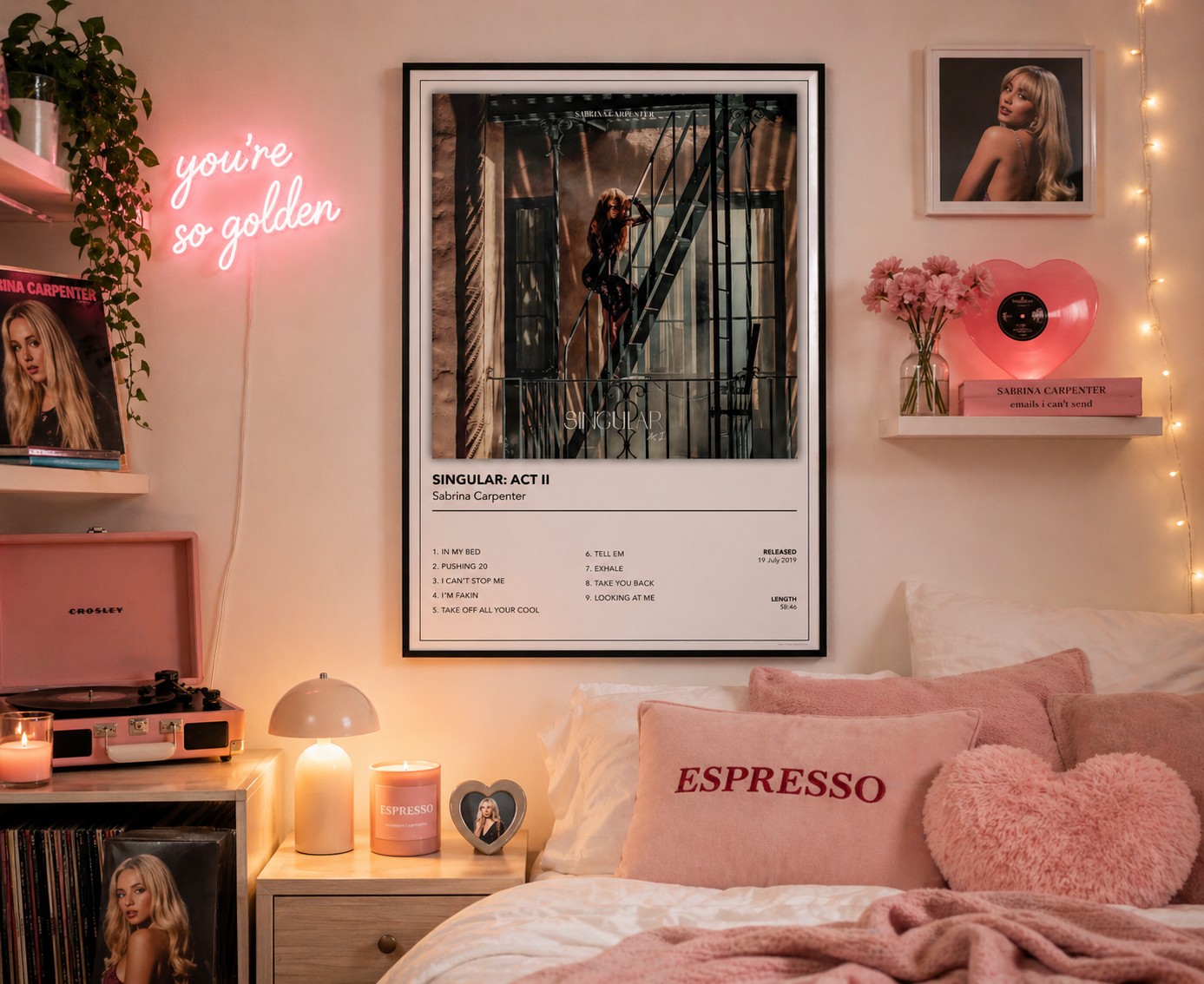 Sabrina Carpenter Singular: Act II Album Poster