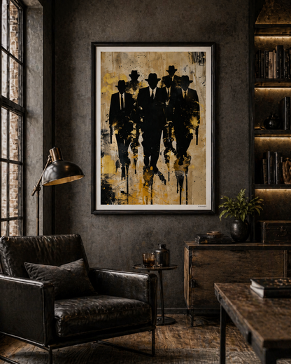 The Reservoir Dogs Anime Movie Poster