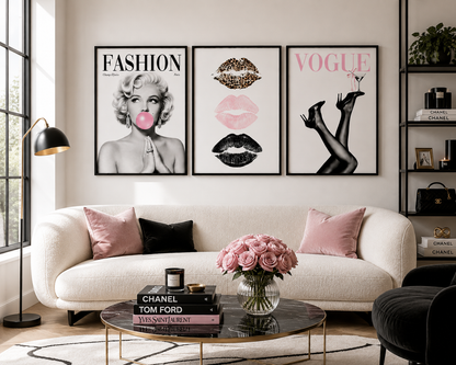 Marilyn Monroe Wall Art Set of 3