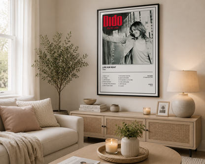 Dido Life for Rent Album Cover Poster