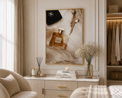 Luxury Perfume Wall Art Print