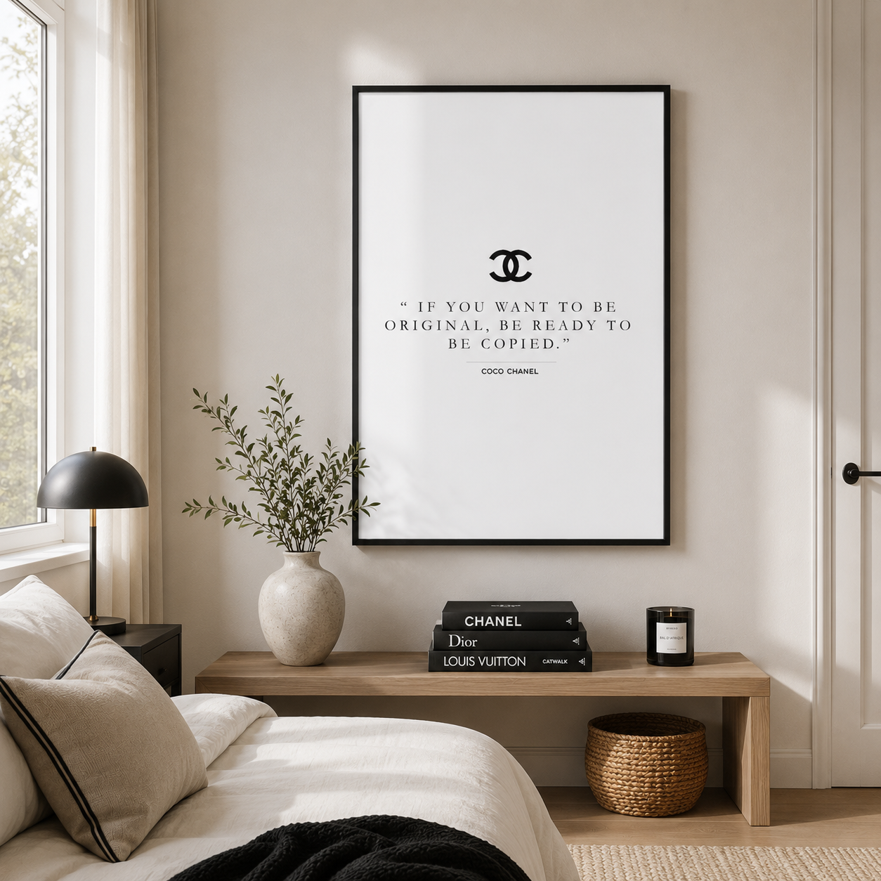 Coco Chanel Quote Print