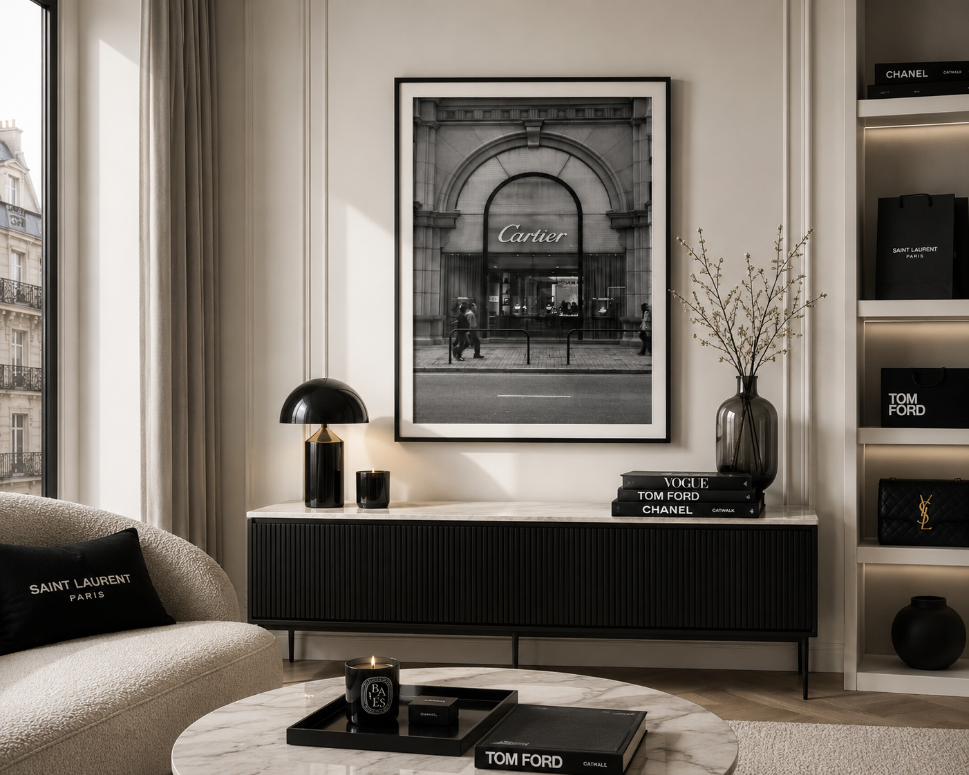 Cartier Boutique Print