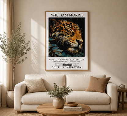 William Morris Leopard Poster / Art Exhibition Print