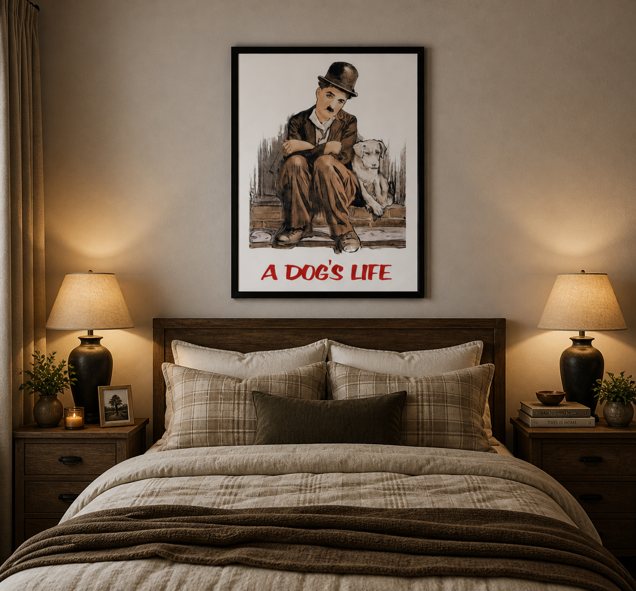 A Dog's Life (1918) Charlie Chaplin movie poster
