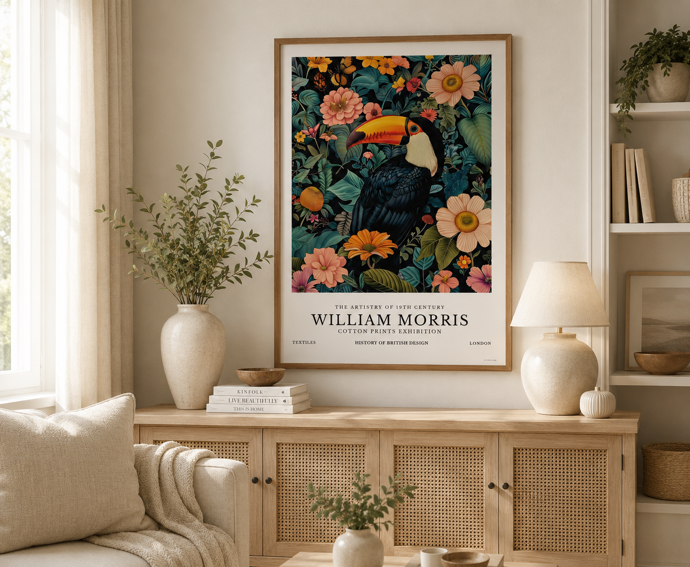 William Morris Toucan Print