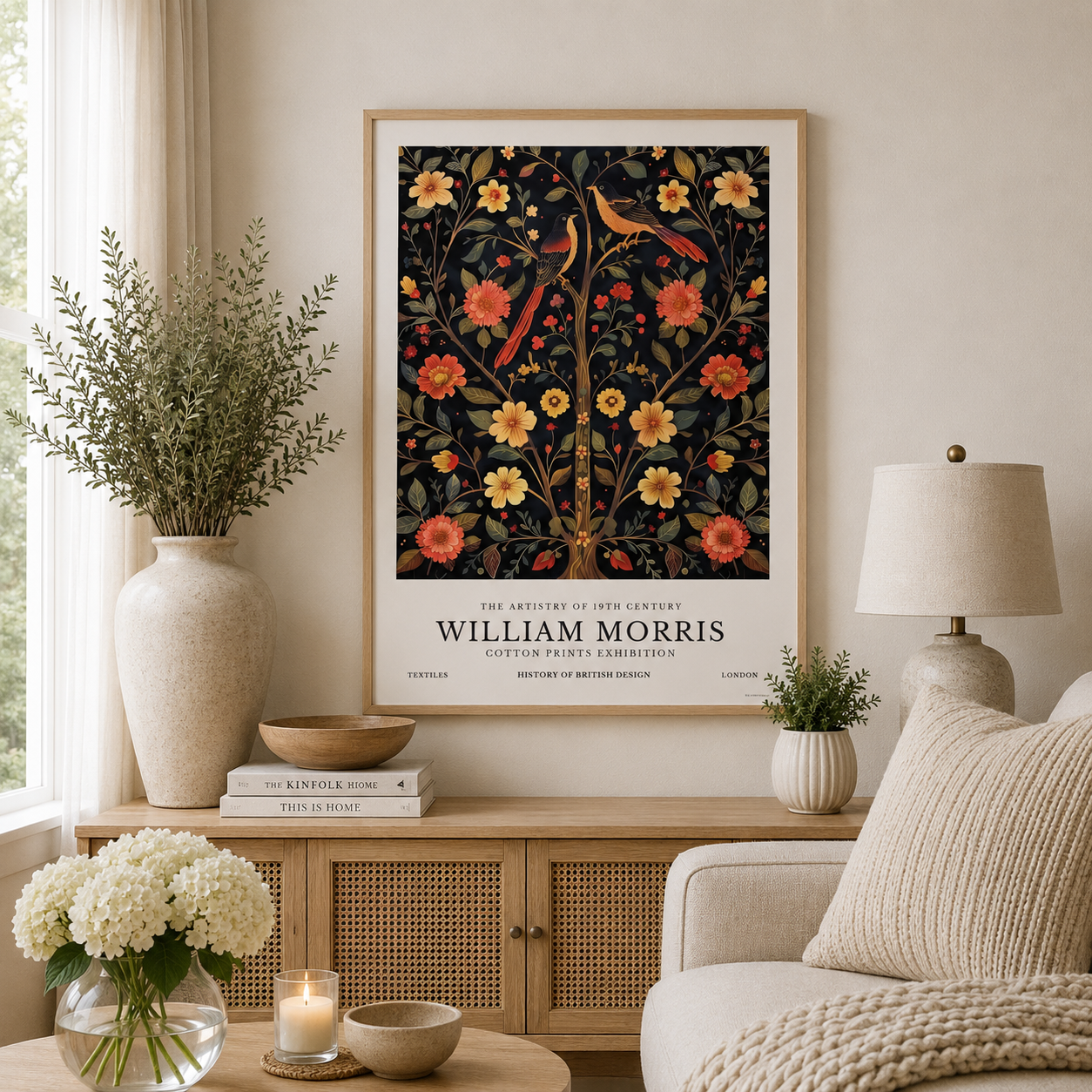 William Morris Birds Print