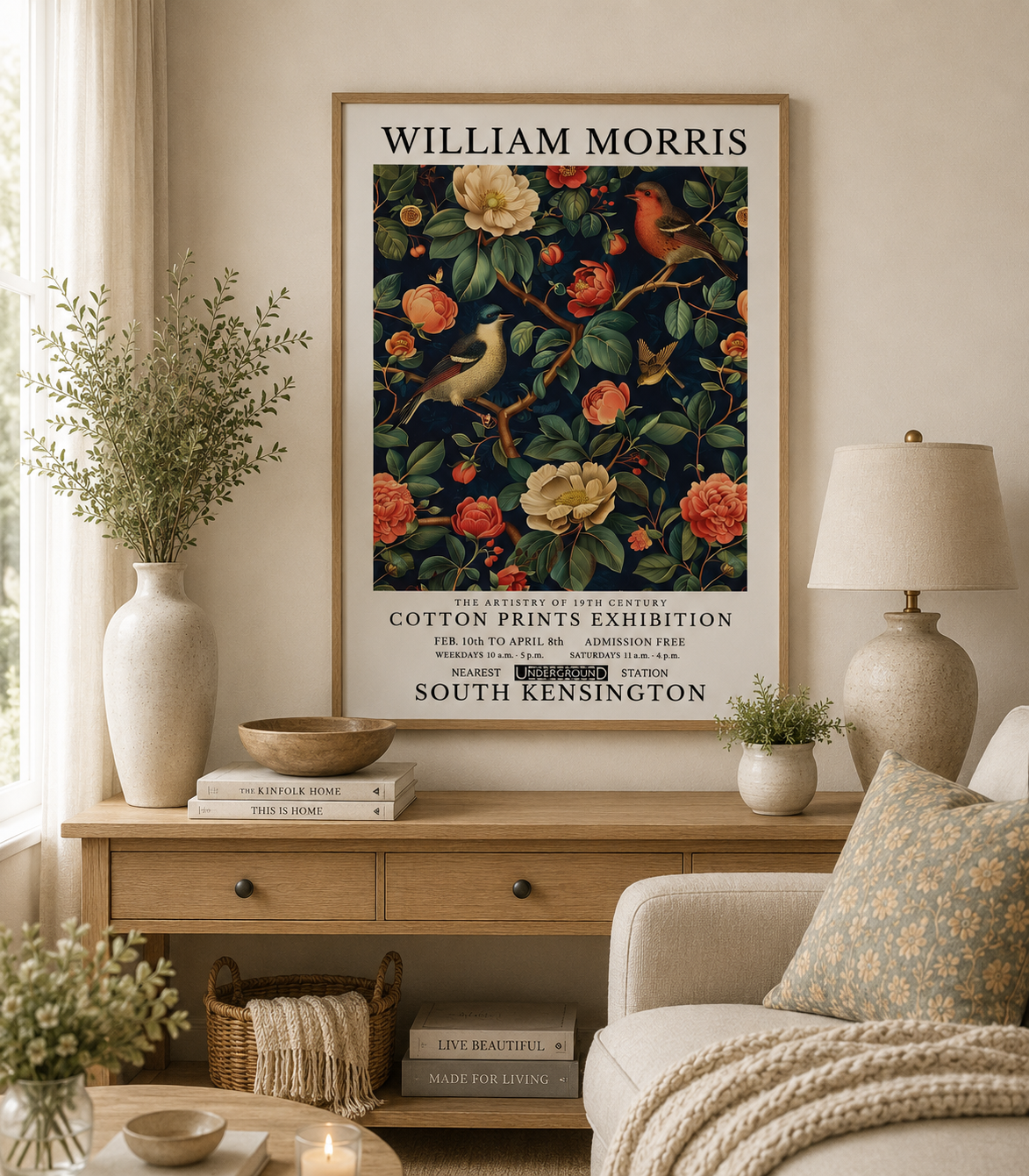 William Morris Finch Print