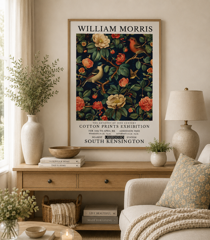William Morris Finch Print