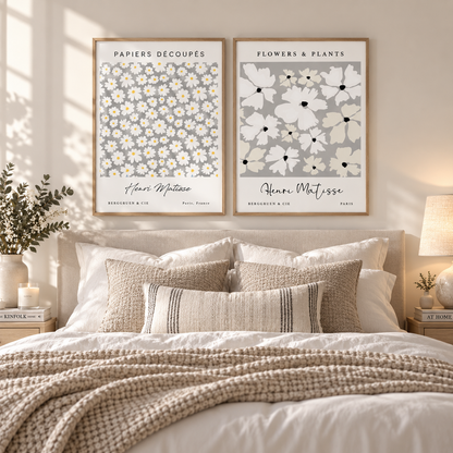 Henri Matisse Floral Prints Set of 2
