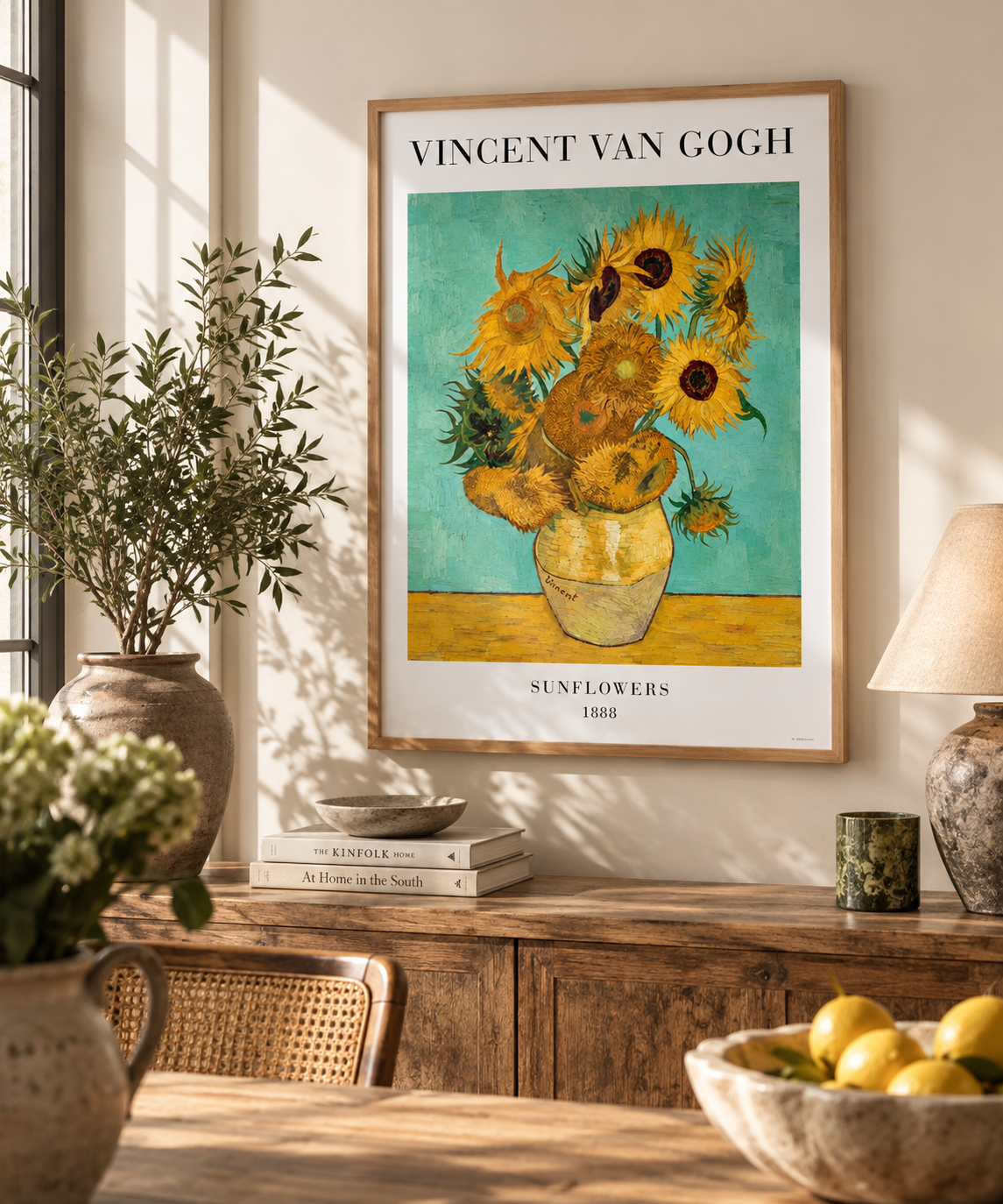 Van Gogh Sunflowers Print