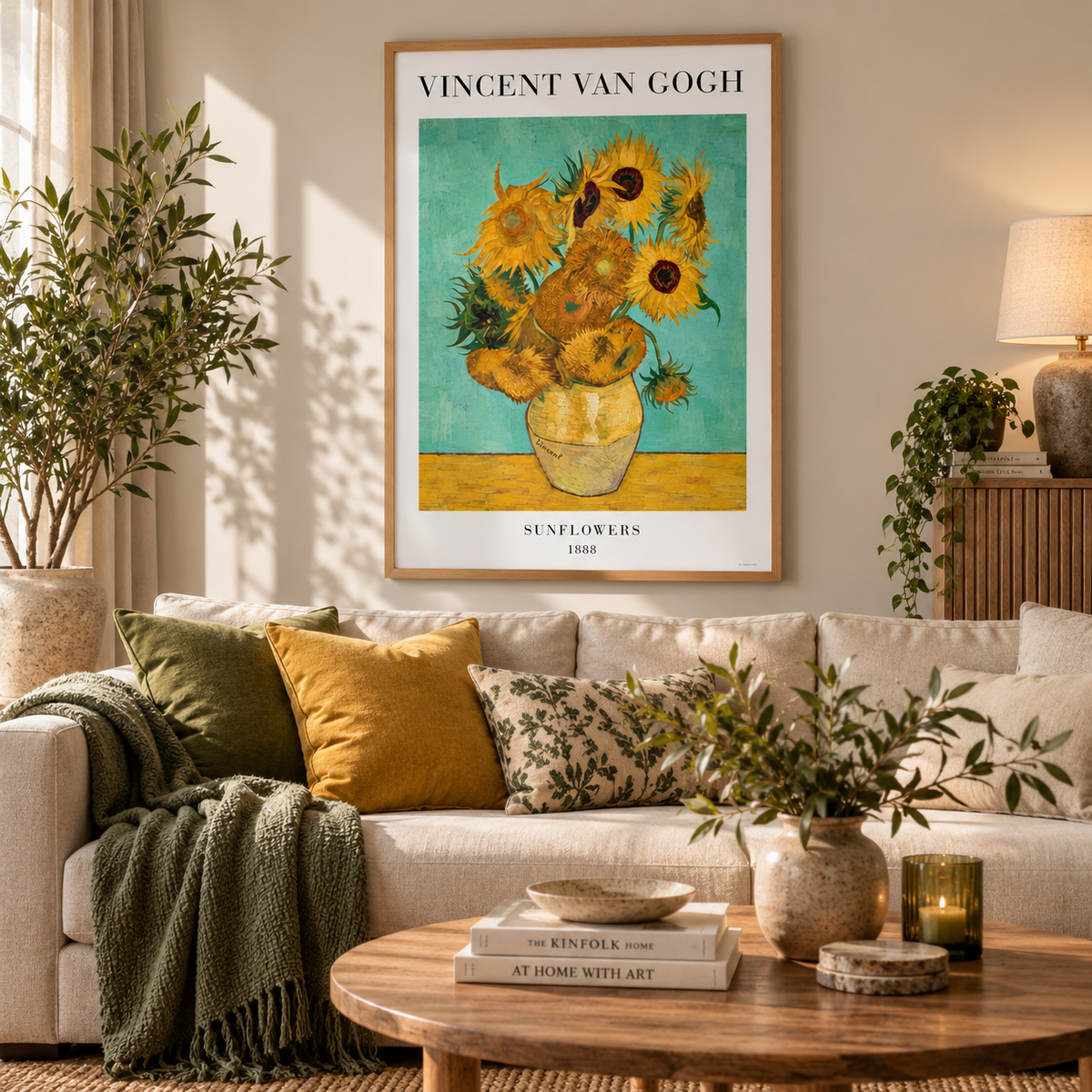 Van Gogh Sunflowers Print