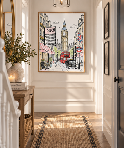 London Print Big Ben Wall Art