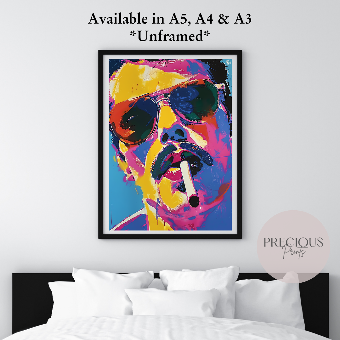 Freddie Mercury / Music Legends / Music Poster