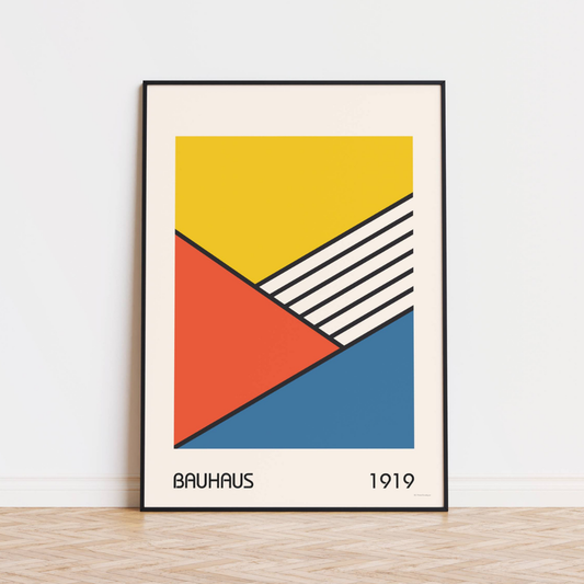 Colourful Bauhaus Print