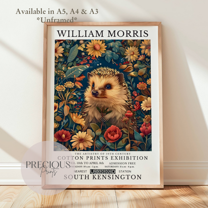 William Morris The Hedgehog Poster / Art Exhibition Print