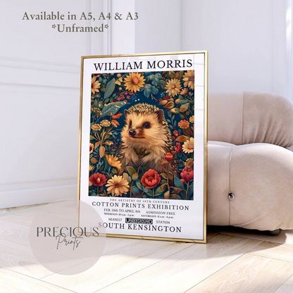 William Morris The Hedgehog Poster / Art Exhibition Print
