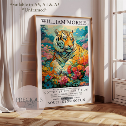 William Morris Tiger Poster / Art Exhibition Print