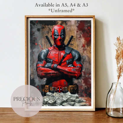 Deadpool Anime Movie Poster