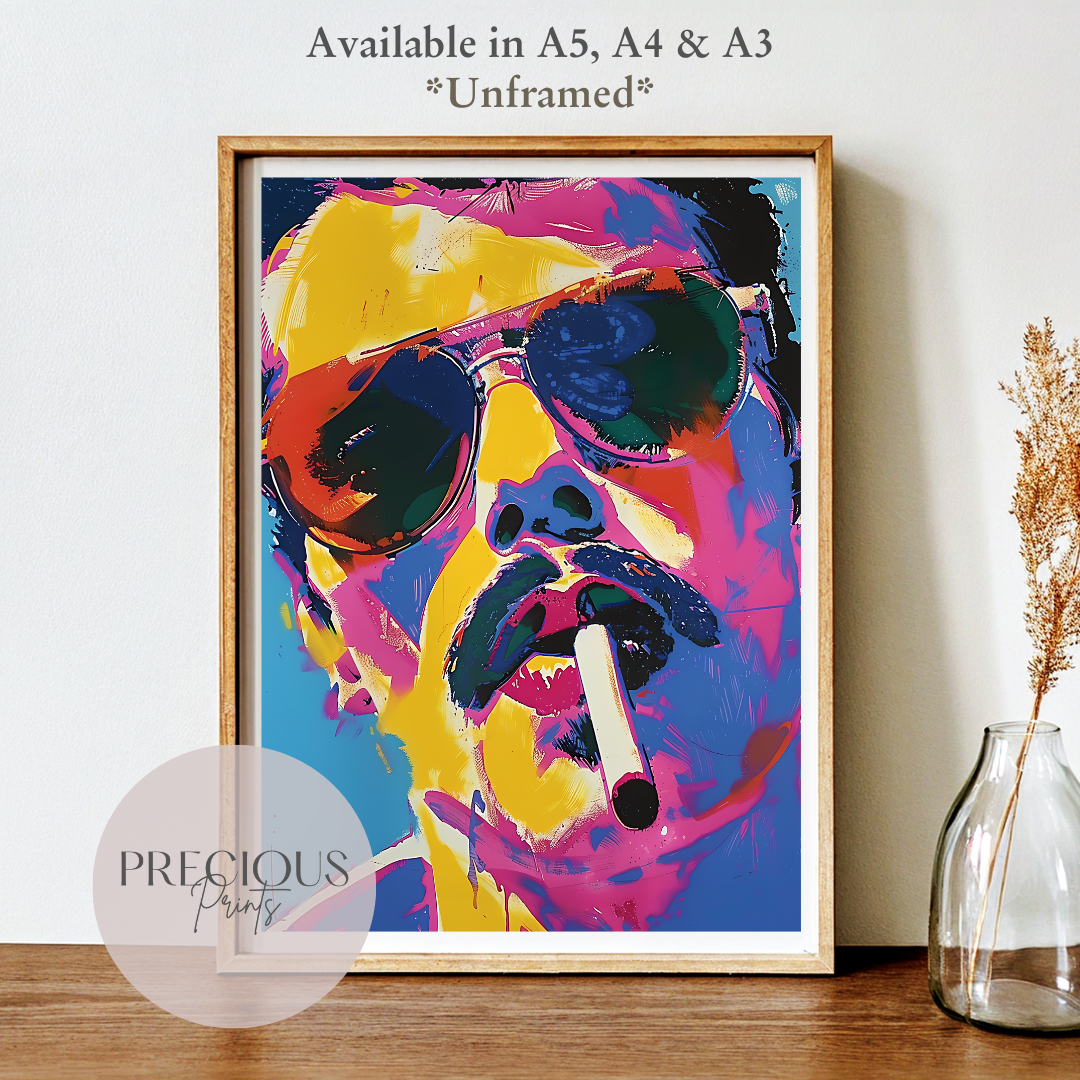 Freddie Mercury / Music Legends / Music Poster