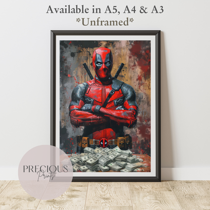 Deadpool Anime Movie Poster
