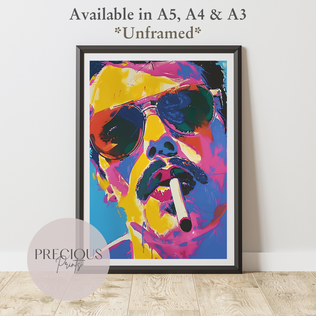 Freddie Mercury / Music Legends / Music Poster