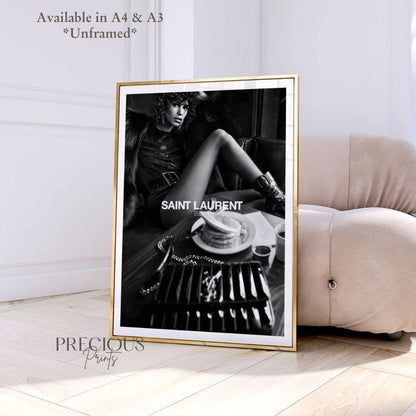 Saint Lauren Print
