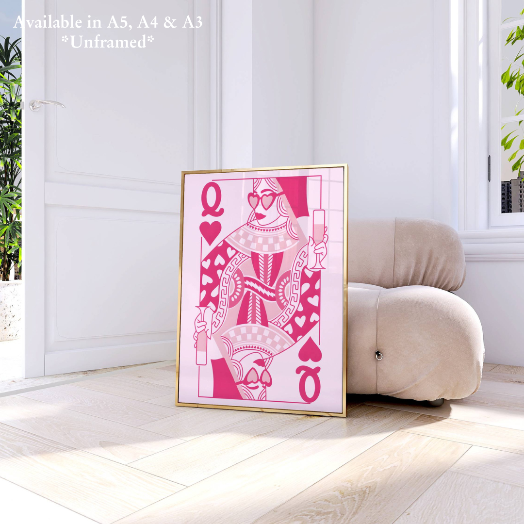 Queen of Hearts Poster