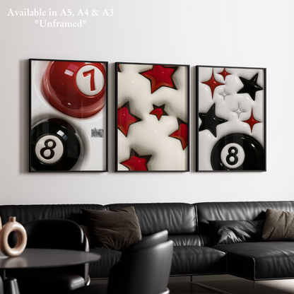 Set of 3 Stussy Posters