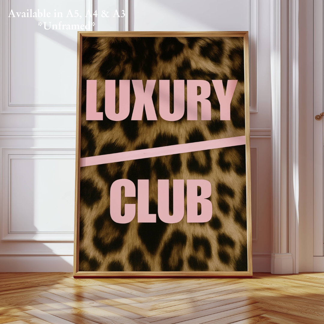 Luxury Club Poster