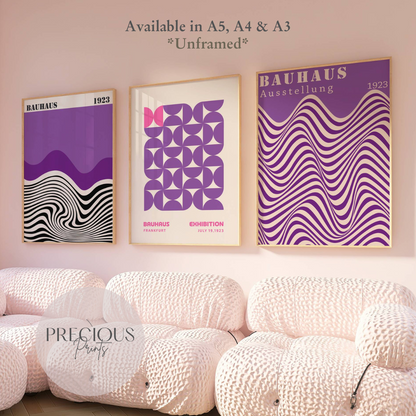 Set of 3 Bauhaus Prints