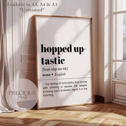 Hopped Up-tastic Poster