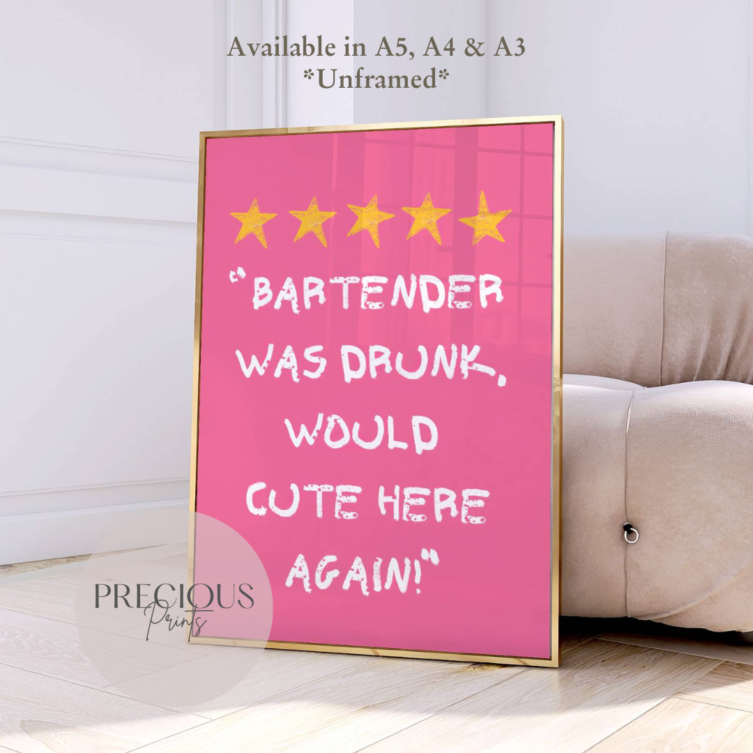 Preppy Alcohol Poster