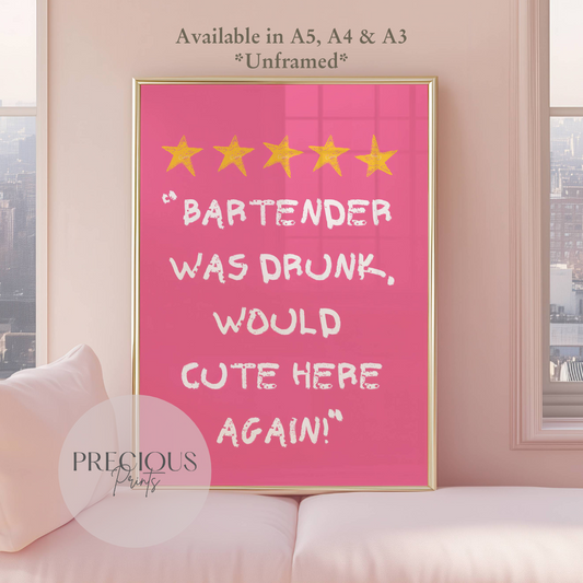 Preppy Alcohol Poster