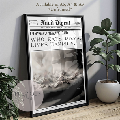 Kitchen Pub Pizza Bar Poster