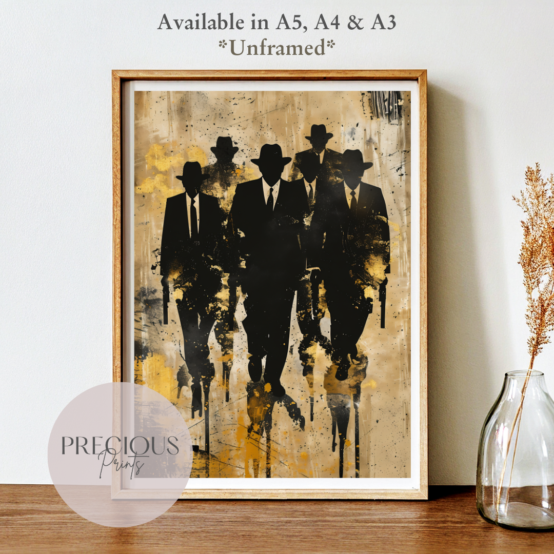 The Reservoir Dogs Anime Movie Poster