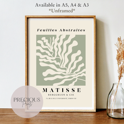 Set of 2 Matisse & William Morris 'Willow' Prints