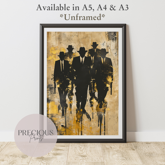 The Reservoir Dogs Anime Movie Poster