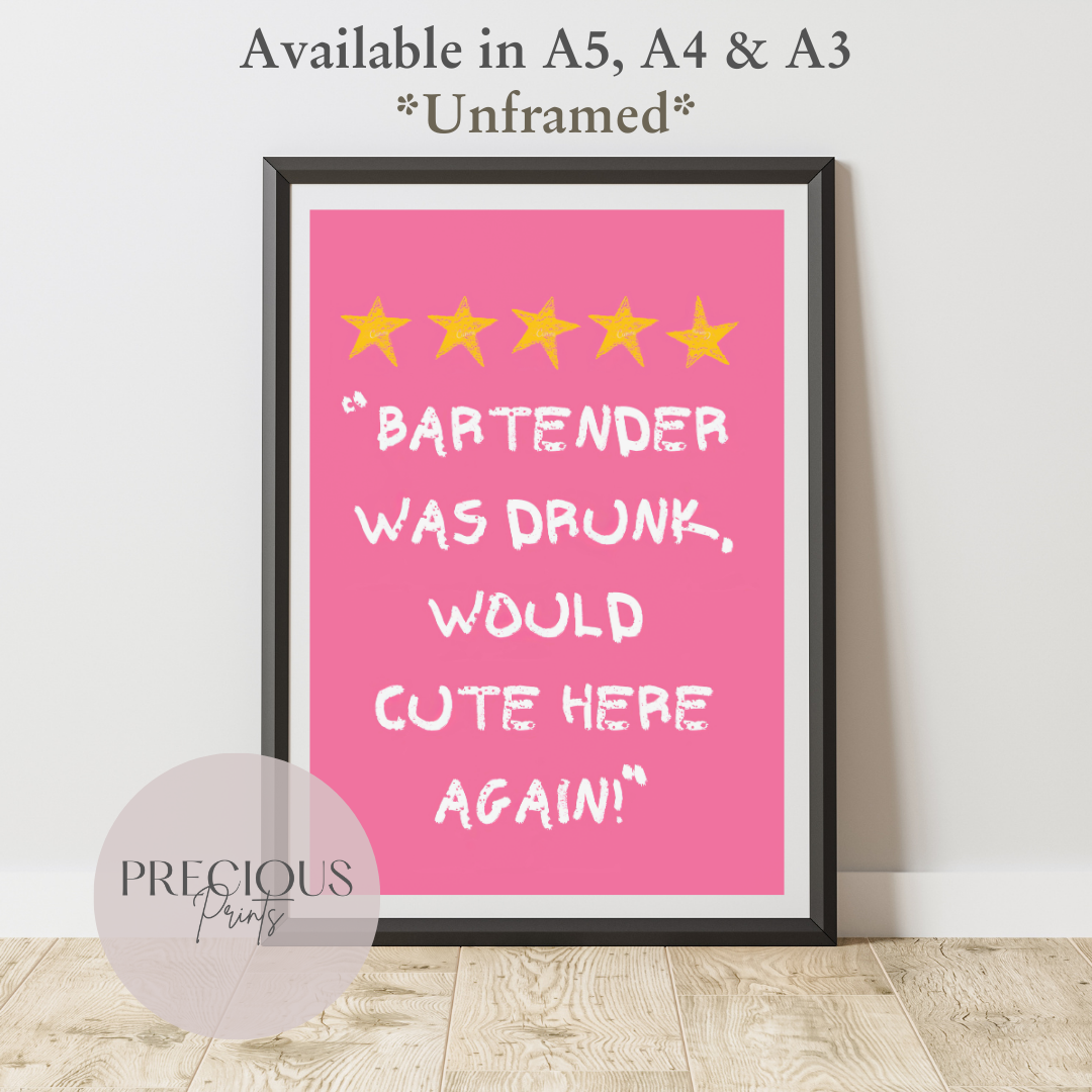 Preppy Alcohol Poster