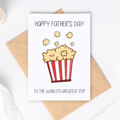 Funny Father's Day Card / Daddy's Day Card / Cute Father's Day Card